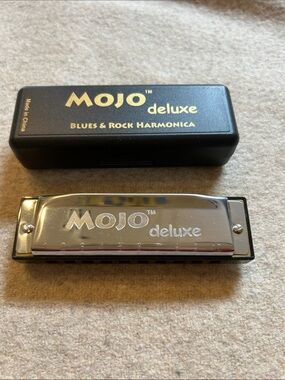 Mojo Deluxe Silver Blues & Rock Harmonica